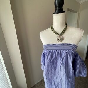 Mosaic Pendant beaded Necklace with 925 Stamped Silver Chain